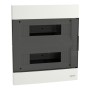 Easy9 EU enclosures Модулно табло, Easy9 EU, вграден монтаж, 2 реда 24 модула, 2 клеми земя/нула, опушена врата, Schneider Electric EZ9EUA212