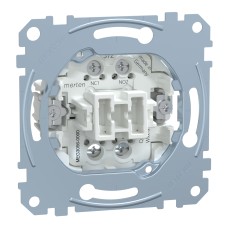 Бутон, двупосочен, 1 полюс, 10 A, AC 250 V, винт, Merten, Schneider Electric MEG3056-0000