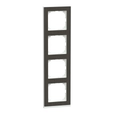Schneider Electric MEG4040-3674 - Декоративна вертикална рамка - 4 модула, M-PURE DECOR, дъб