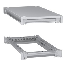 Spacial SFN Горна и долна рамка, PanelSeT SFN, за ел. табло W300 D600мм, включен горен панел, Schneider Electric NSYSFNC36