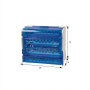 Ergom R33RA-02020100201 - EBR 2-15/125 Разпред. клеморед 2x9 + 2x7.5 + 11x5.3 125A