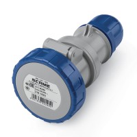Подвижен контакт 16A 2P+E 6h 200-250V 60Hz 50Hz, Scame 318.1643