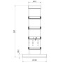 CO2 светофар 800ppm/CO2-Ampel 800ppm, Werma 649.000.14