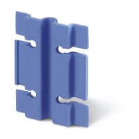 CABLE RETAINER 30x15mm 1 WAY BLUE, Scame 876.TF30