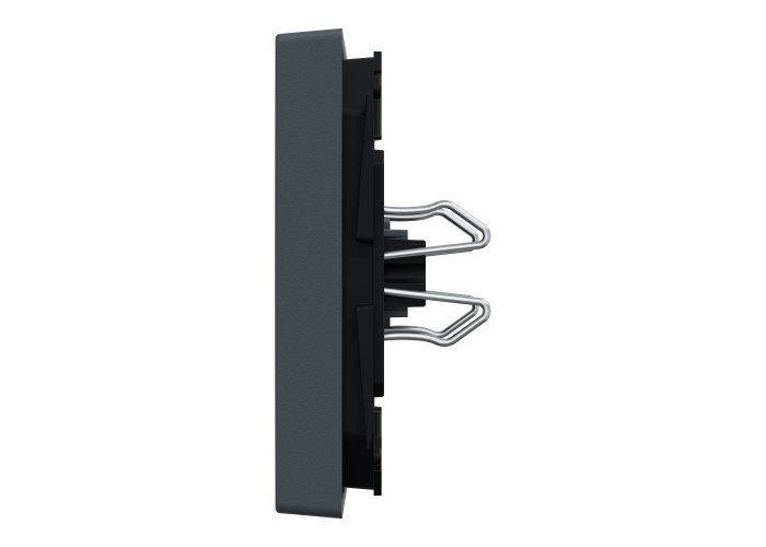 Капак за ключ със символ Осветление, Merten System M, антрацит, Schneider Electric MEG3302-0414