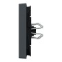 Капак за ключ със символ Осветление, Merten System M, антрацит, Schneider Electric MEG3302-0414