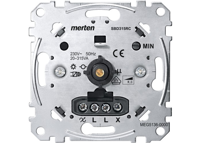 Schneider Electric MEG5136-0000 - Механизъм за димер - капацитивен товар 20-315 W