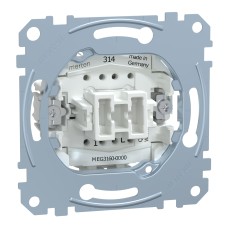 Бутон с глим лампа 10А, вграден монтаж, Schneider Electric MEG3160-0000
