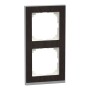 Двойна декоративна рамка M-PURE DECOR, венге, Schneider Electric MEG4020-3671