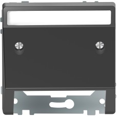 Наклонен изход с поле за етикет, антрацит, System Design, Schneider Electric MEG4540-6034