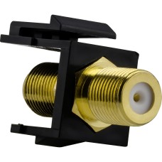 Конектор BNC-F, Merten, Keystone, черен, Schneider Electric MEG4586-0001