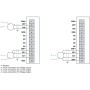 Аналогов изходен модул, 2 изолирани изхода, ток, напрежение, подсилен, Modicon Edge вх./изх. NTS, Schneider Electric NTSAMO0210H