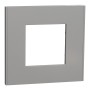 Единична рамка Unica Deco алуминий, Schneider Electric NU600230