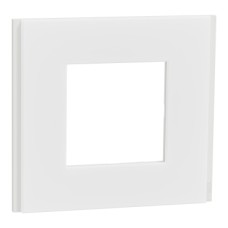 Единична рамка, бял мат, New Unica Deco, Schneider Electric NU600279