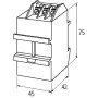 RC филтър motor suppressor / RC, 3x400VAC/4kW, Murrеlektronik 23005