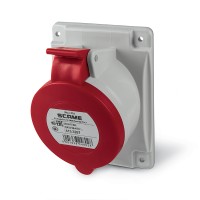 Контакт за вграждане 32A 3P+N+E 6h 346-415V 50Hz 60Hz 84X106MM, Scame 413.3267
