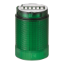 Светл. елемент TwinFLASH Classic, проблясваща/EVS 24VDC зелен, Werma 634.220.55