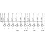 Модул MVP8N-MK10D / Exact8, 10xM8, 3-pole, basic housing, Murrelektronik 8000-80000-0000000