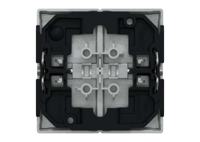 Капак за ключ за щори и бутон, алуминий, System M, Schneider Electric 435560