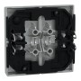 Капак за ключ за щори и бутон, алуминий, System M, Schneider Electric 435560