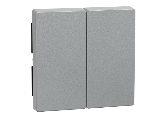 Капак за ключ за щори и бутон, алуминий, System M, Schneider Electric 435560