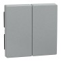 Капак за ключ за щори и бутон, алуминий, System M, Schneider Electric 435560
