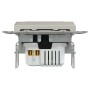 Двойно USB зарядно устройство, Asfora, тип A+C, 21W, механизъм с фиксираща рамка, бронз, Schneider Electric EPH2700569
