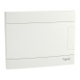 Easy9 EU enclosures Модулно табло, Easy9 EU, вграден монтаж, 1 ред 8 модула, 2 клеми земя/нула, бяла врата, Schneider Electric EZ9EUB108