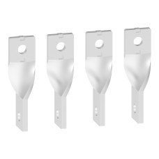 TeSys G Разширение на клемите по ръба, TeSys Giga контактор, за LC1G265-500, 4 полюса, Schneider Electric LA9G4632