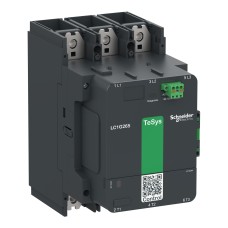 Високомощен контактор, TeSys Giga, 3 полюса (3NO), AC-3 <=440V 265A, стандартна версия, 48…130V широколентова AC/DC намотка, Schneider Electric LC1G265EHEN TeSys G