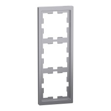 D-Life вертикална рамка, 3 модула, стомана, Schneider Electric MEG4030-6536