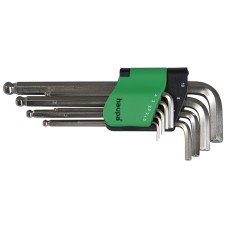 Шестограм hexagon angle screwdriver set, with spherical head, Haupa 100927