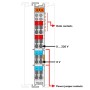 Разпределение на потенциалите, Wago 750-614