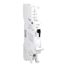 Schneider Electric A9N26907 - Acti 9 indication and tripping auxiliaries Спомагателен контакт, Acti9 A9N, SD, 1 C/O, 100mA - 6A, 24-415 VAC, 24-130 VDC, долна връзка