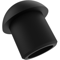 Тапа защитна PG13.5/M20 с купол черна, Bimed BDP-16-22