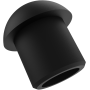 Тапа защитна PG13.5/M20 с купол черна, Bimed BDP-16-22