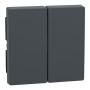 Капак за сериен ключ, антрацит, System M, Schneider Electric 433514