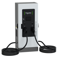 Зарядна станция за бързо зареждане, Schneider StarCharge Fast 60, 60kW, 2xCCS2, 7,5 м кабелен обхват, Schneider ElectricEVD2S60TBBC7