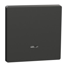 Капак за ключ, Merten System Design, с индикаторно прозорче, антрацит, Schneider Electric MEG3320-6034