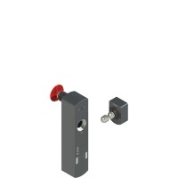 Ключалка за безопасност със соленоидно заключване и RFID актуатор, Pizzato NS D3CE1DMK-F40 NS series