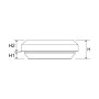Уплътнение TPE M32 светло сив, TSS M32 RAL7035, TST T_1475714