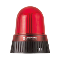 LED лампа със сирена BM, 32 тона, 115-230VAC червена, Werma 430.100.60