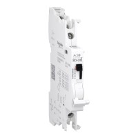 Schneider Electric A9N26909 - Acti 9 indication and tripping auxiliaries Спомагателен контакт, Acti9 A9N, OF/SD+OF, 2 C/O, 100mA - 6A, 24VAC - 415VAC, 24VDC - 130VDC, горна и долна връзка