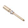 Мъжки щифт за кримпване, позлатен, 10A, сечение на проводника 0,37 mm², ILME CDMD 0.3