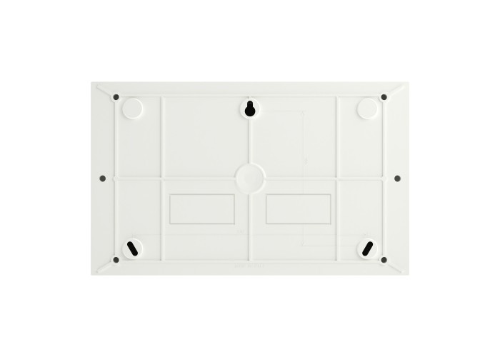 Easy9 EU enclosures Модулно табло, Easy9 EU, открит монтаж, 1 ред 18 модула, 2 клеми земя/нула, бяла врата, Schneider Electric EZ9EUD118
