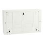 Easy9 EU enclosures Модулно табло, Easy9 EU, открит монтаж, 1 ред 18 модула, 2 клеми земя/нула, бяла врата, Schneider Electric EZ9EUD118