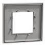 Единична рамка Unica Deco сив, Schneider Electric NU600224