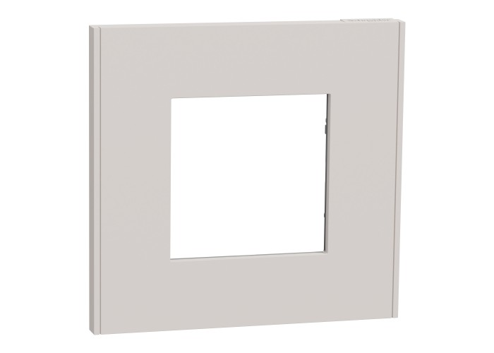 Единична рамка Unica Deco сив, Schneider Electric NU600224