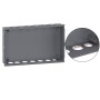Easy9 EU enclosures Модулно табло, Easy9 EU, открит монтаж, 1 ред 18 модула, 2 клеми земя/нула, бяла врата, Schneider Electric EZ9EUD118
