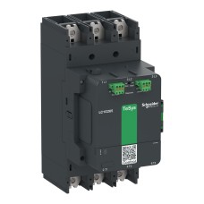 Високомощен контактор, TeSys Giga, 3 полюса (3NO), AC-3 <=440V 500A, разширена версия, 200…500V широколентова AC/DC намотка, Schneider Electric LC1G500LSEA TeSys G